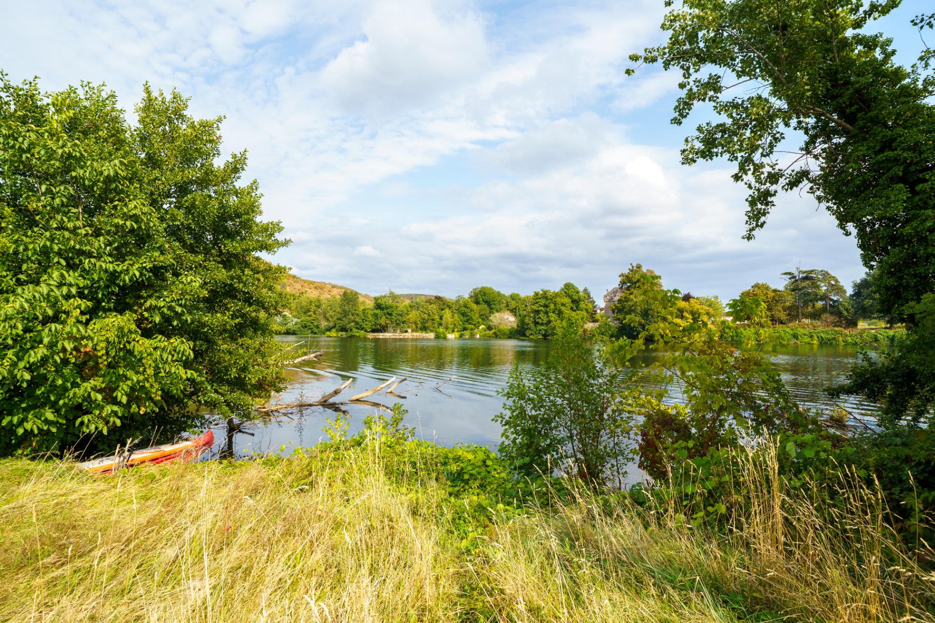 Rivier de Lot bij Domus Focus