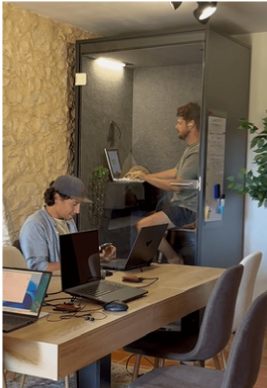 Focus pod en coworking ruimte
